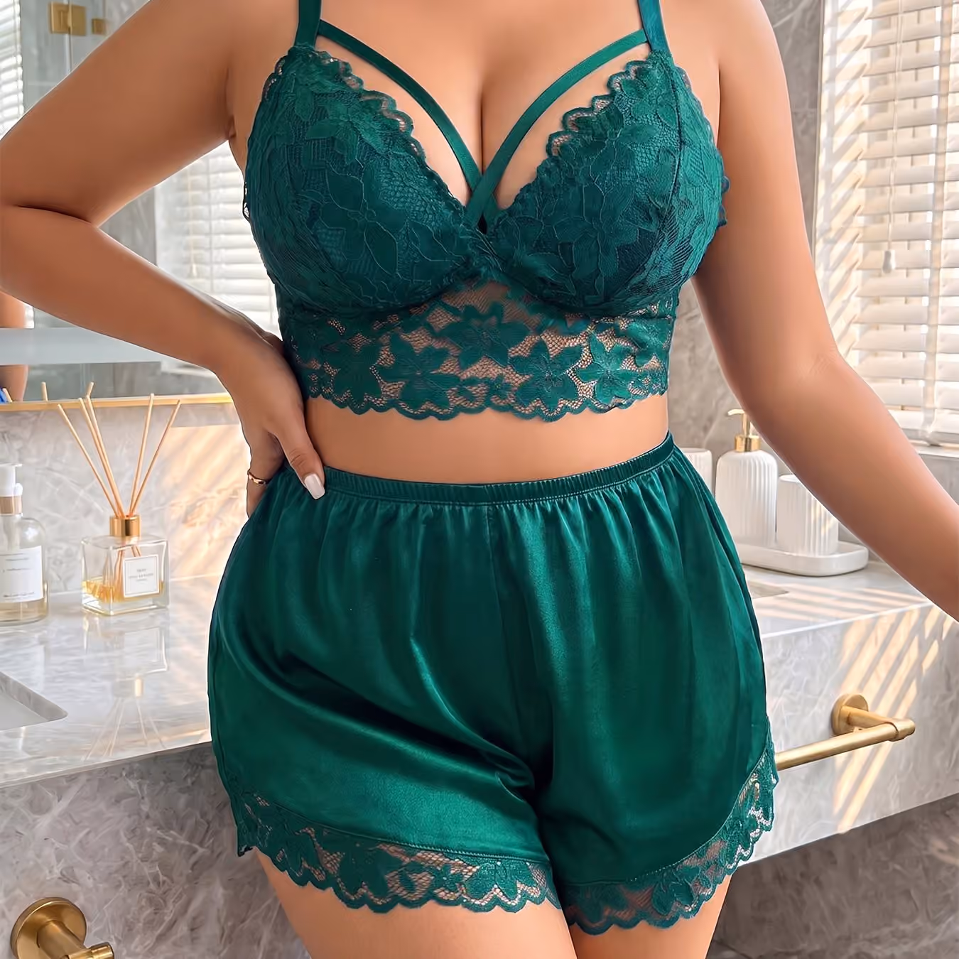 Пижамный комплект Emerald Charm, M