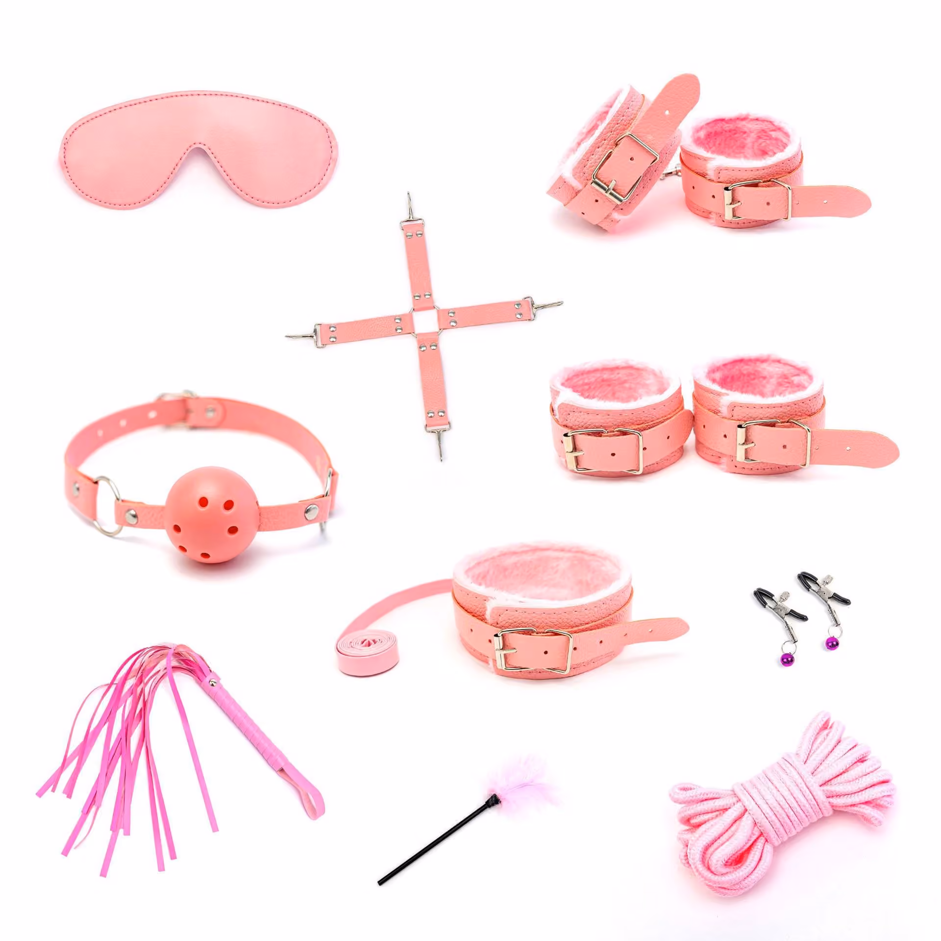 БДСМ набор PINK из 10 предметов