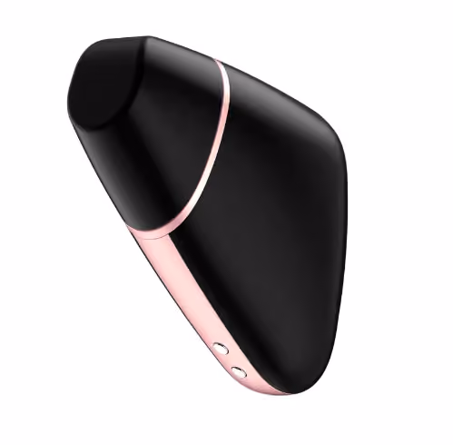 Вакуумно-волновой вибростимулятор Love Triangle от Satisfyer, черный