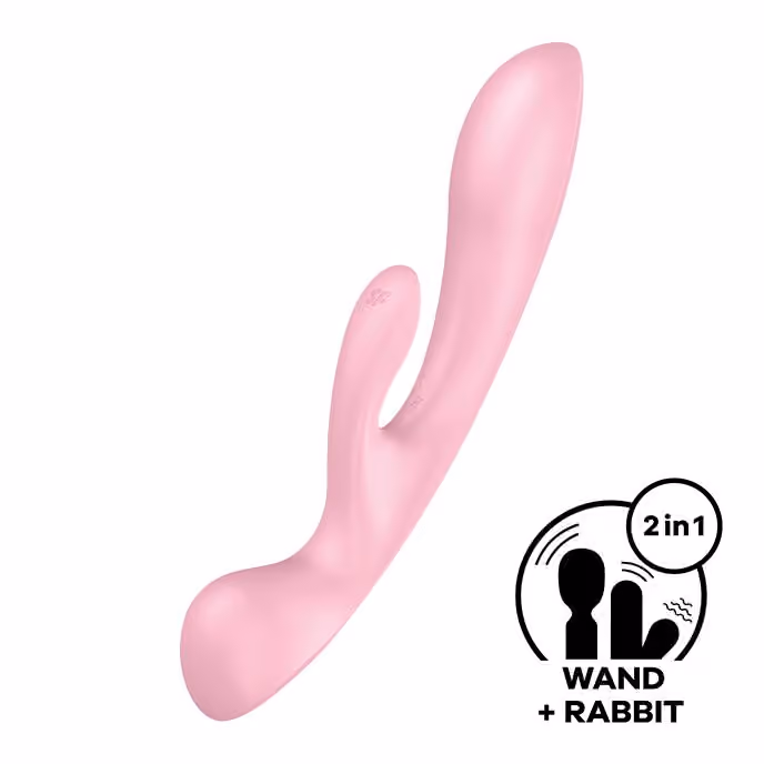 Вибратор-кролик Triple Oh от Satisfyer