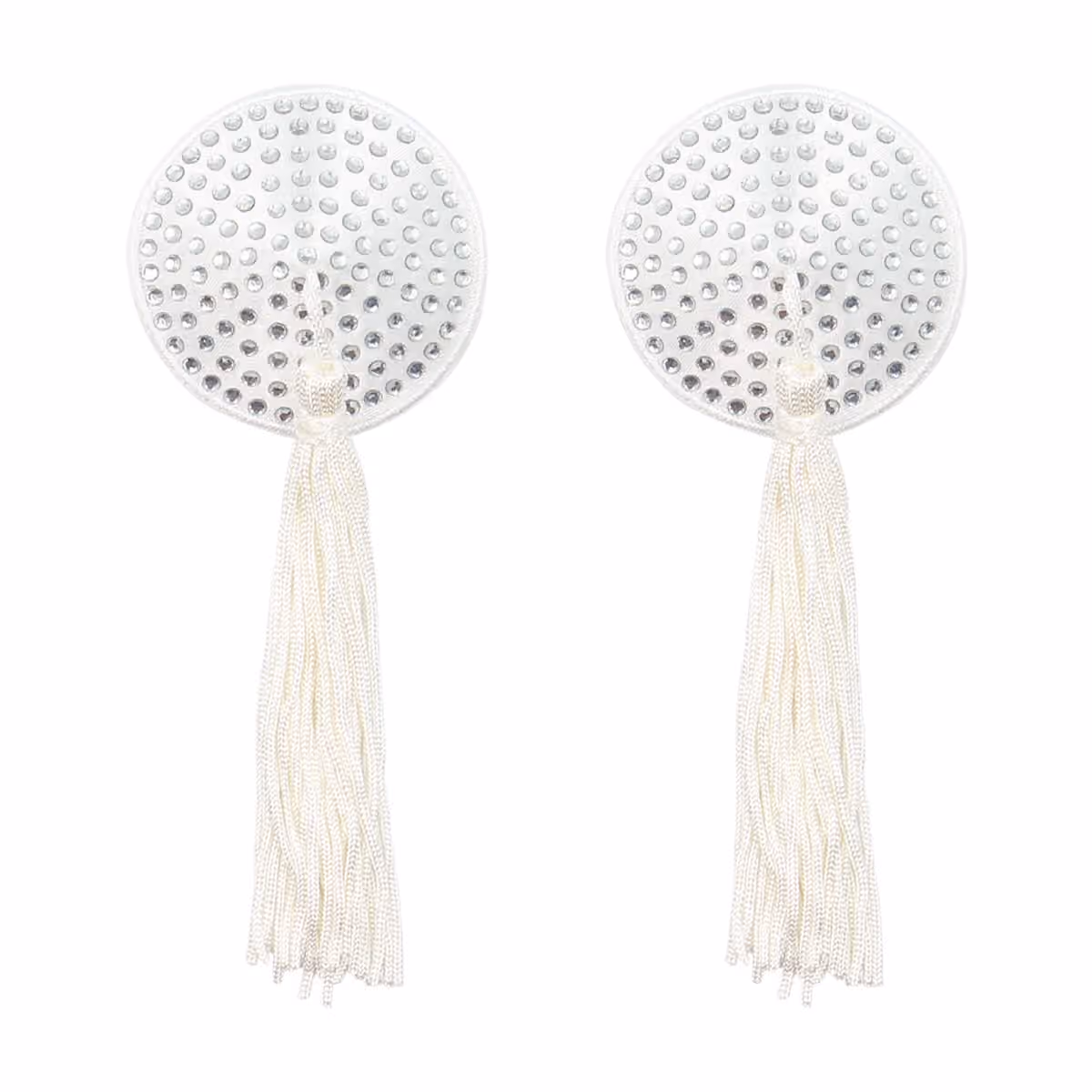 Пэстисы White Burlesque Tassel