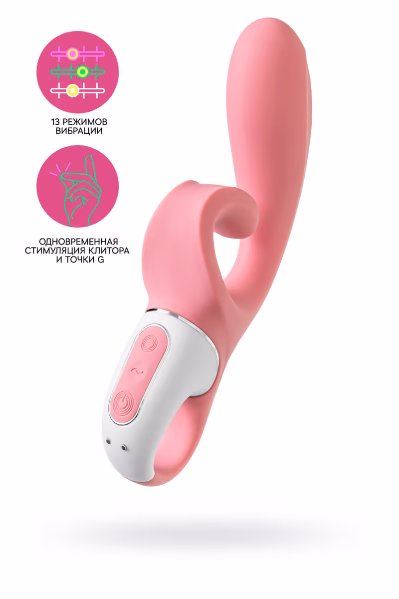 Вибратор-кролик Hug me от Satisfyer