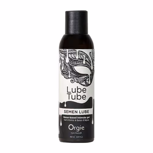 Лубрикант Orgie Lube Tube с имитацией спермы, 150 мл