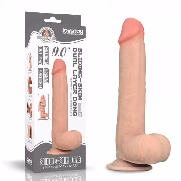 Фаллоимитатор от Love toy, 17 см х 4 см 