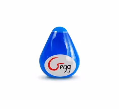 Яйцо - мастурбатор Gegg Blue от Gvibe