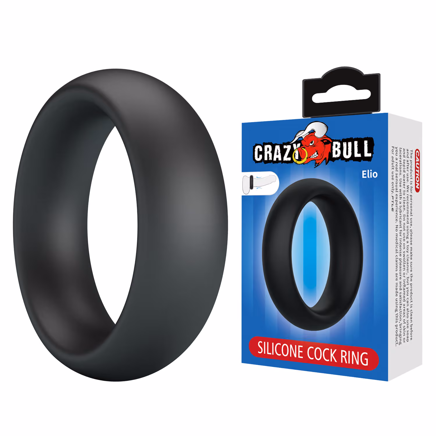 Эрекционное кольцо Elio от Crazy Bull
