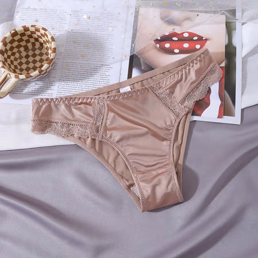 Трусики-бразильяна Mocha Satin, S