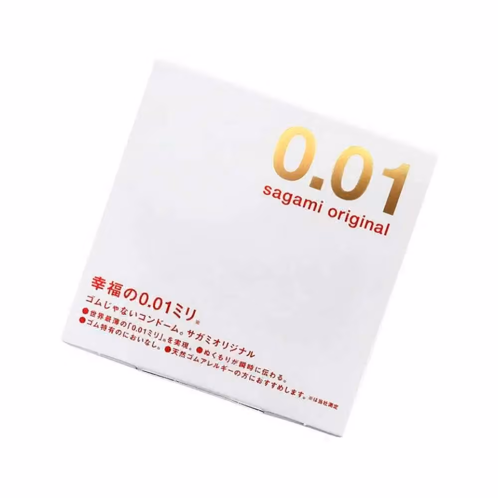 Презервативы Sagami Original 001, полиуретановые, 1шт.