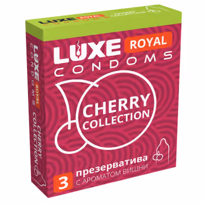 Презервативы Luxe Royal Cherry Collection, 3 шт