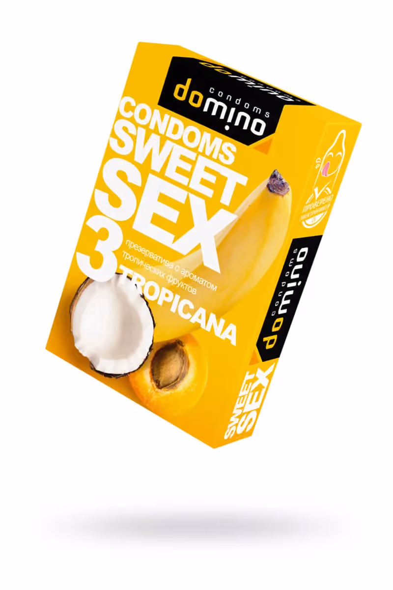 Презервативы Luxe Domino Sweetsex, аромат тропических фруктов