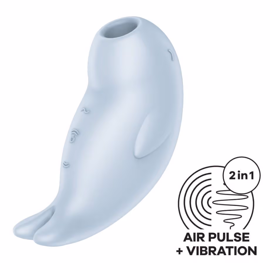 Вакуумный стимулятор с вибрацией Seal you Soon от Satisfyer