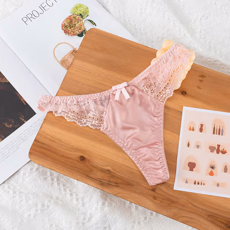 Трусики-стринги Rose Satin, S-L