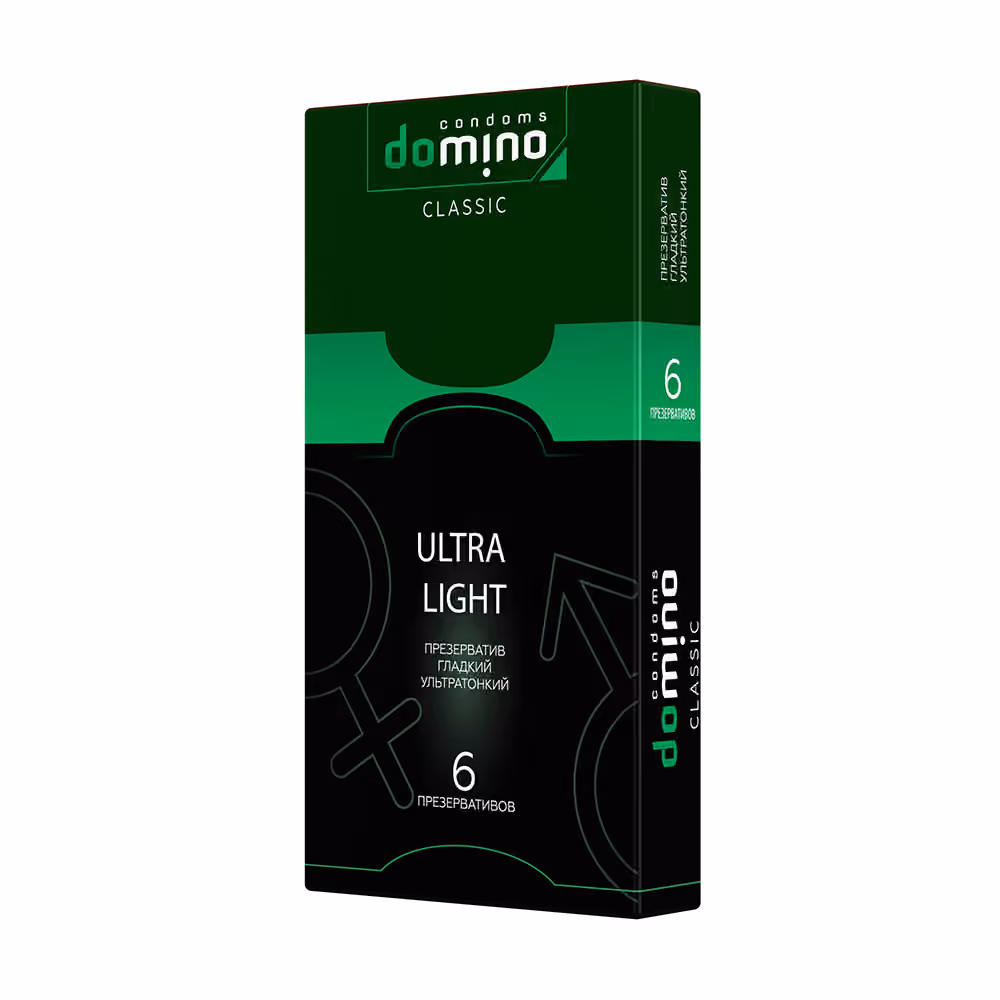 Презервативы Domino Ultra Light, ультратонкие, 6 шт