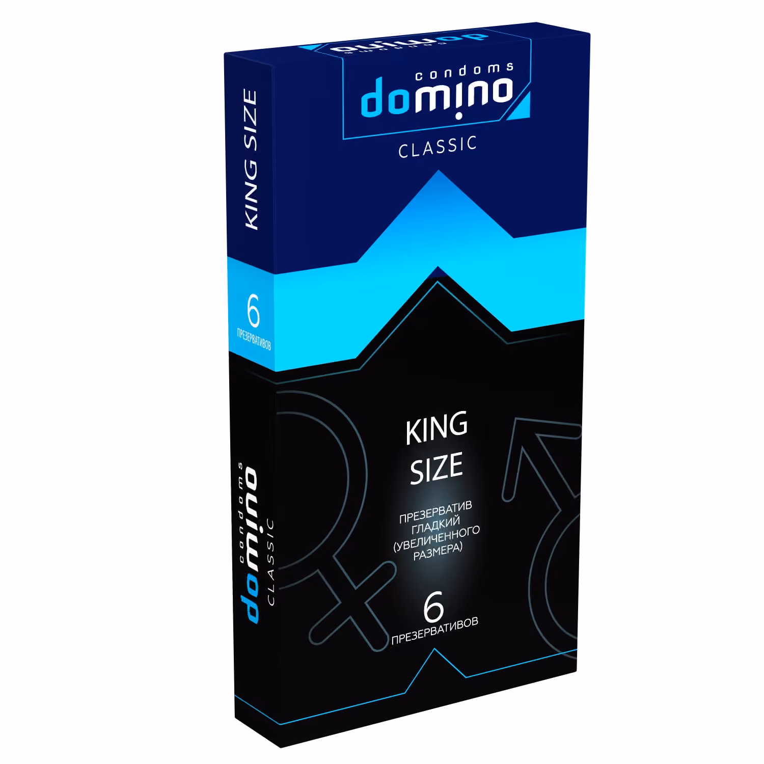 Презервативы Domino King Size, увеличенные, 6 шт