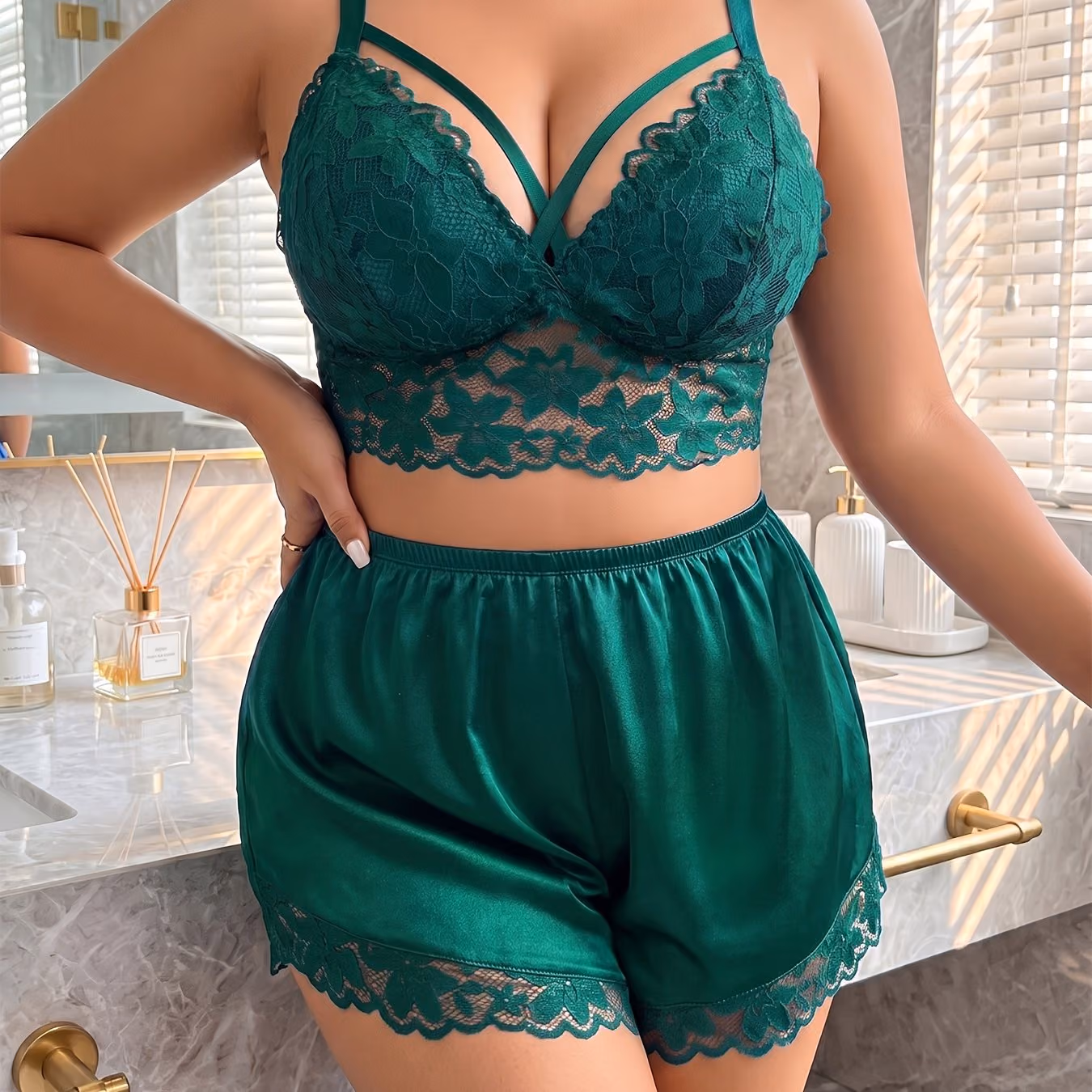 Пижамный комплект Emerald Charm, M