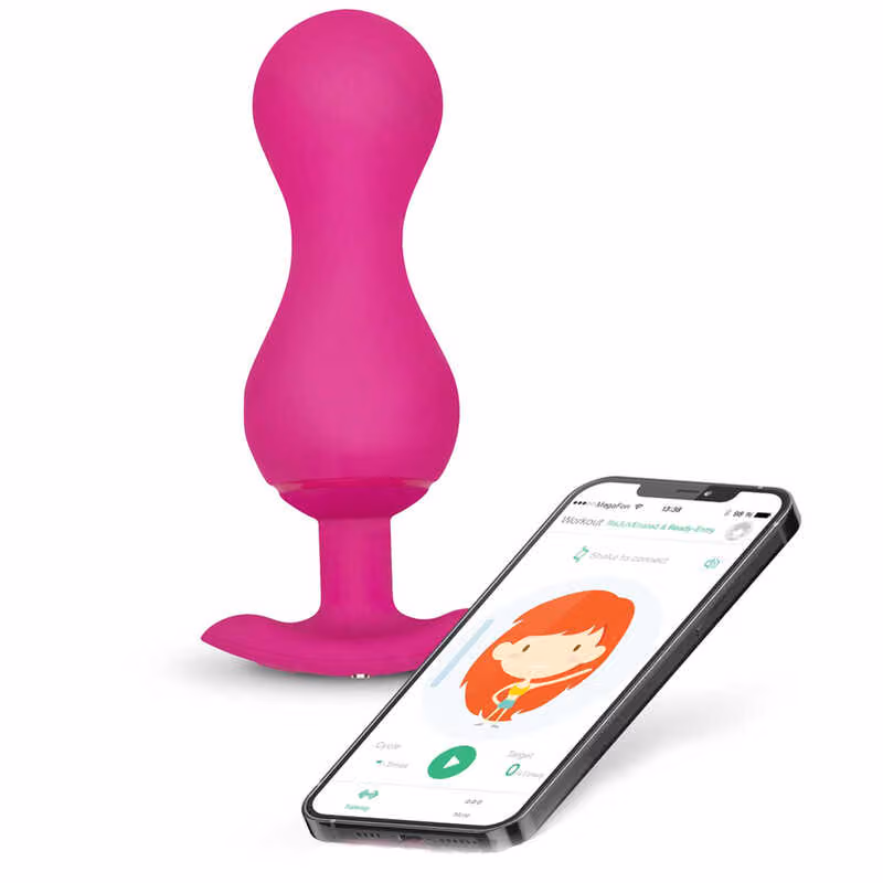 Тренажер Кегеля Gballs 3 App Petal Rose от Gvibe