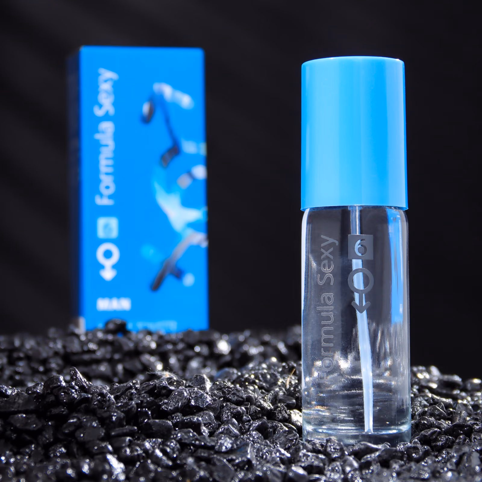 Туалетная вода с феромонами мужская Formula Sexy №6, 30 мл, по мотивам Blue Label Givenchy