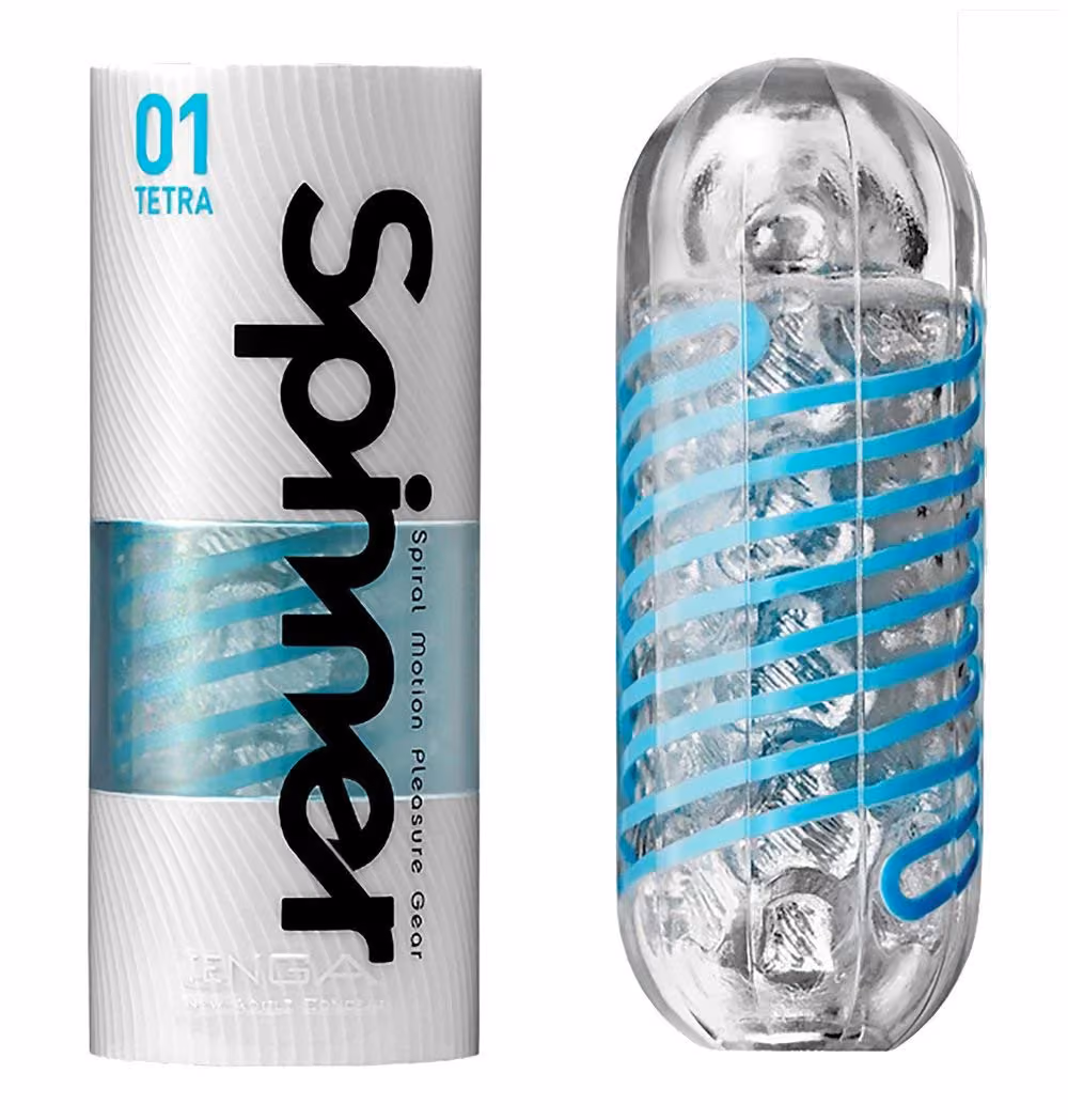 Мастурбатор Spinner Tetra с эффектом вращения от Tenga