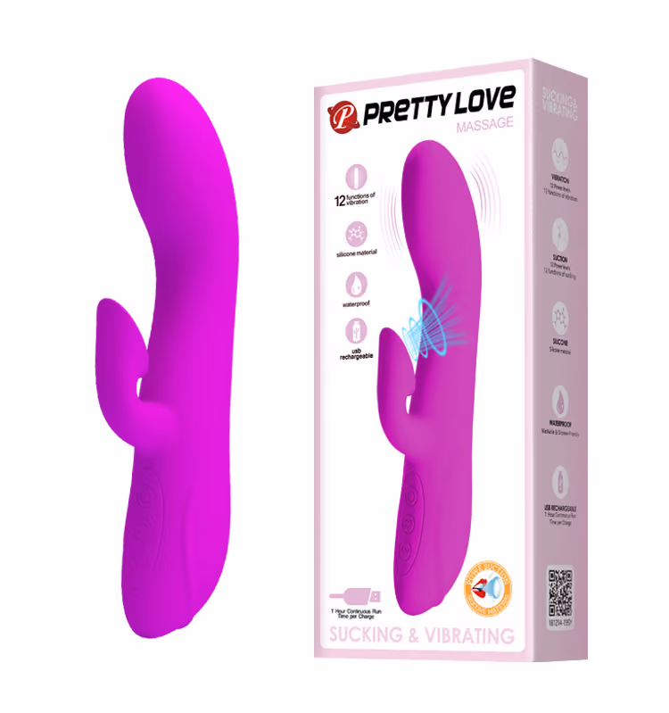 Вибратор-кролик Massage от Pretty Love