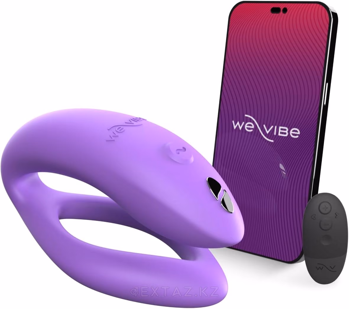 Вибратор для пар Sync O от We-Vibe, фиолетовый