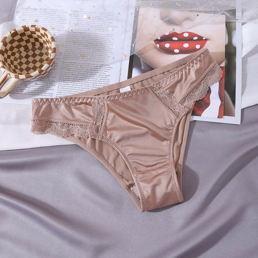 Трусики-бразильяна Mocha Satin, S