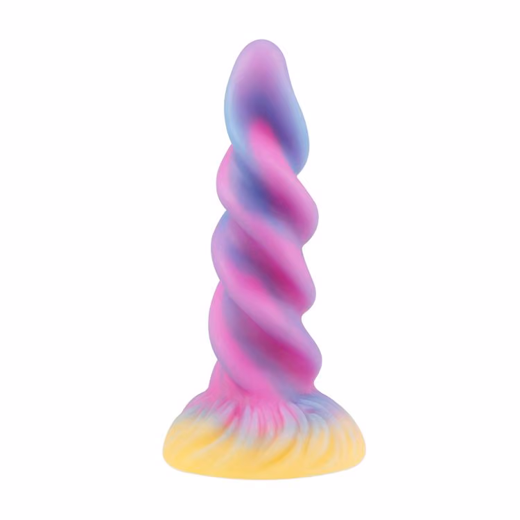 Фантазийный фаллоимитатор Rainbow Fantasy, 17 см х 3,5 см