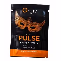 Жидкий вибратор Orgie Liquid Pulse Ice Caramel, 1 мл