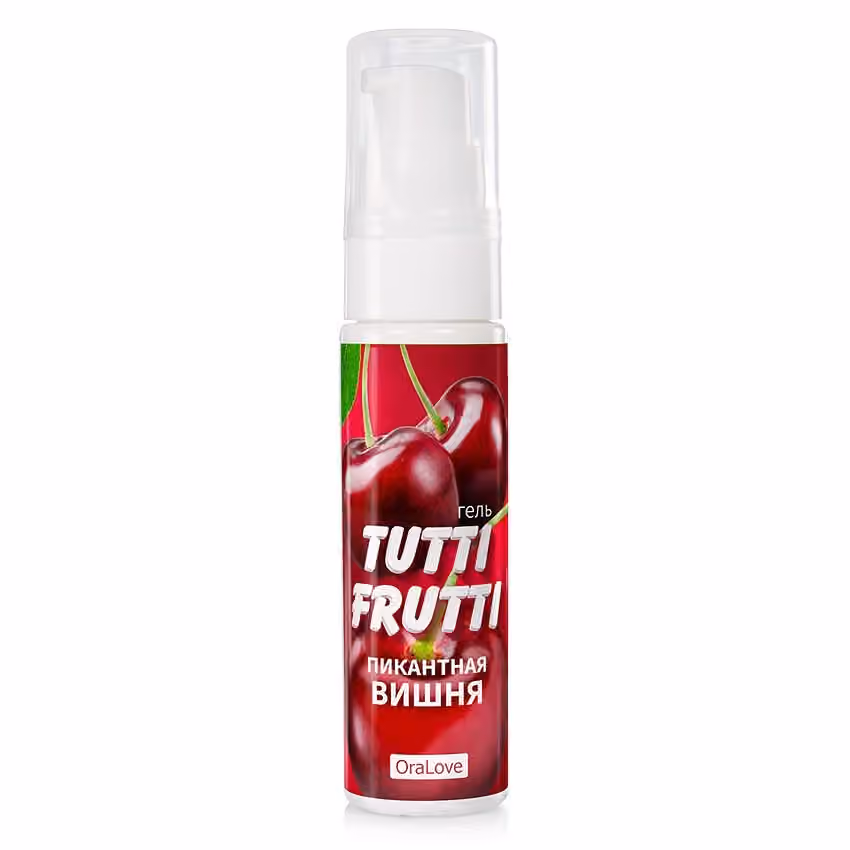 Съедобная смазка Tutti-Frutti Вишня, 30 мл