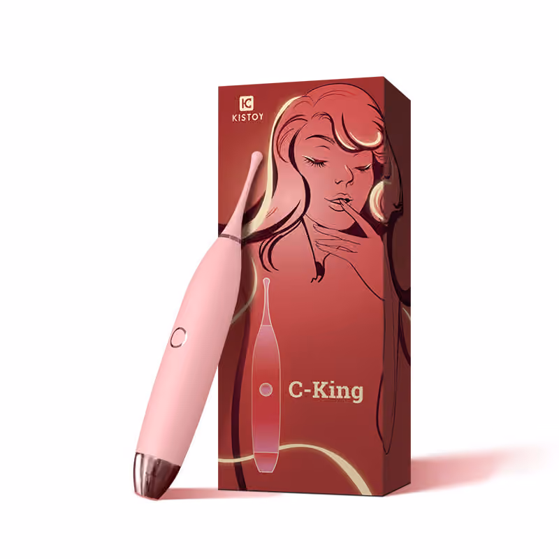 Точечный вибратор для клитора C-king от Kisstoy