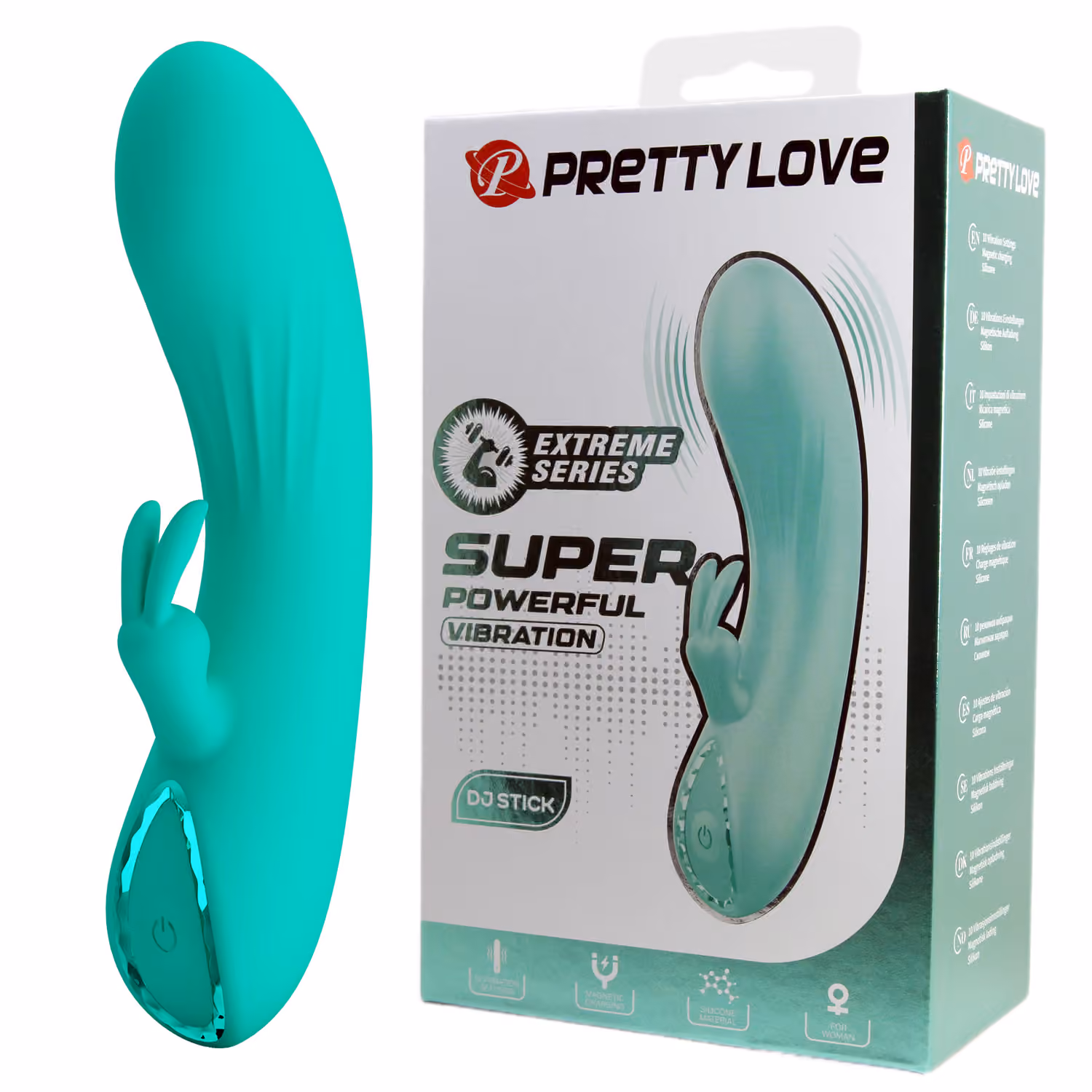 Вибратор-кролик Dj Stick от Pretty Love