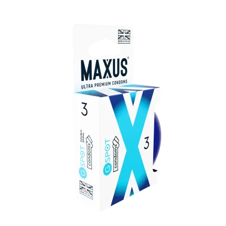 Презервативы Maxus G Spot, двойная спираль, 3 шт — купить в Астана