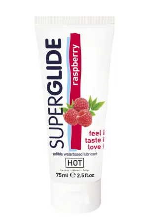 Съедобная смазка Superglide Малина, 75 мл — купить в Астана