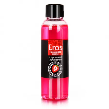 Масло массажное EROS FANTASY, аромат земляники, 75 мл  — купить в Астана