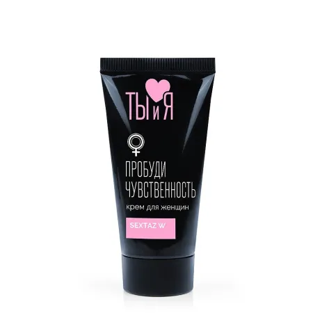 Возбуждающий крем Ты и Я Sextaz-W Женский, 20 мл — купить в Астана
