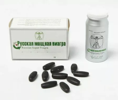 Мужской возбудитель Русская Мощная Виагра, 1 шт — купить в Астана