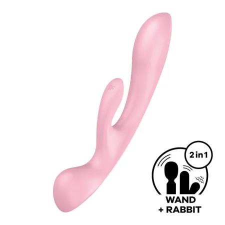 Вибратор-кролик Triple Oh от Satisfyer — купить в Астана