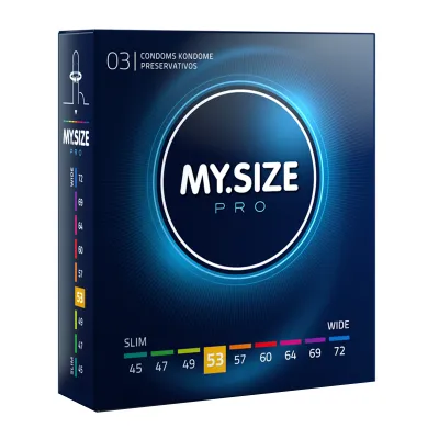 Презервативы MY.SIZE, размер 53 мм — купить в Астана