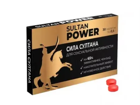 Мужской возбудитель Сила Султана, 1 шт — купить в Астана
