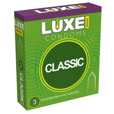 Презервативы Luxe Royal Classic, 3 шт — купить в Астана