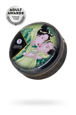 Массажное аромамасло-свеча Shunga, с ароматом зеленого чая — купить в Астана