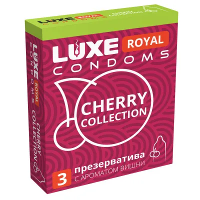 Презервативы Luxe Royal Cherry Collection, 3 шт — купить в Астана