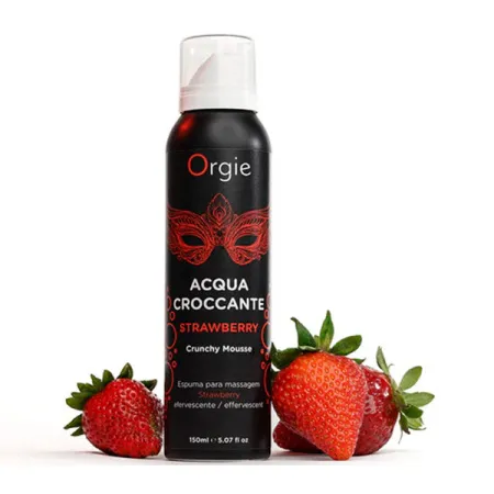 Массажный мусс Orgie Acqua Croccante Strawberry, 150 мл — купить в Астана