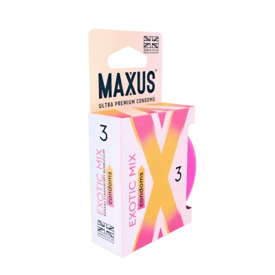 Презервативы Maxus Exotic Mix, ароматизированные — купить в Астана
