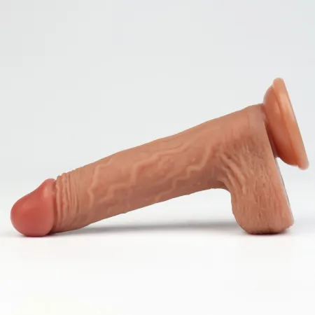 Фаллоимитатор с ротацией и подогревом от Оки-чпоки, 22 см × 4,2 см — купить в Астана 10