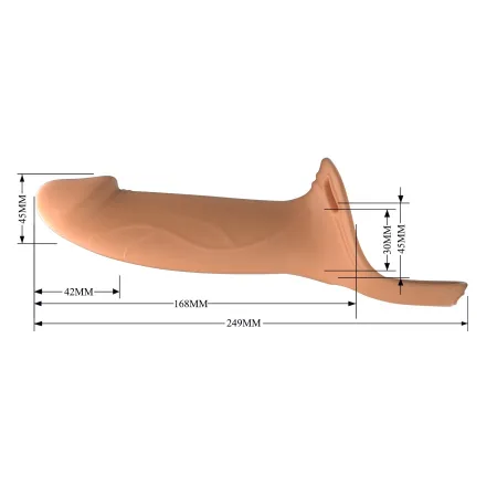 Страпон Landon от Pretty Love, телесный 16,8 см х 4,5 см — купить в Астана 3