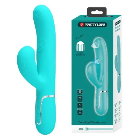 Вибратор-кролик Twinkled Tenderness от Pretty Love с вакуумной стимуляцией — купить в Астана 2