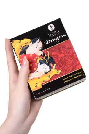 Усиливающий крем для пар Shunga Dragon, возбуждающий эффект «ледяного огня», 60 мл — купить в Астана 6