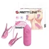 Превью Зажимы на соски с электростимуляцией Nipple Clip от Pretty Love — купить в Астана 1