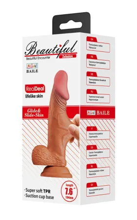 Фаллоимитатор Zebulon от Baile, 19,3 см х 4,2 см — купить в Астана 2