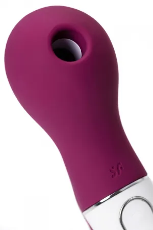Вакуумный стимулятор с вибрацией Lucky Libra от Satisfyer — купить в Астана 11